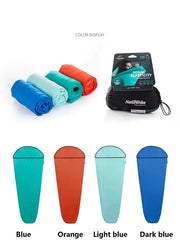 Naturehike Lightweight Portable Sleeping Bag Liner - 400g Travel Sleep Sack | Camping & Hotel by Mead's Supply & Equipment Outfitters limited
