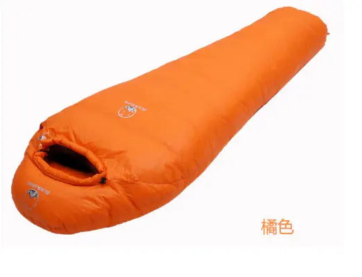 Goose Down Warm Sleeping Bag - Lightweight Insulated Camping Bag | Single by Mead's Supply & Equipment Outfitters limited