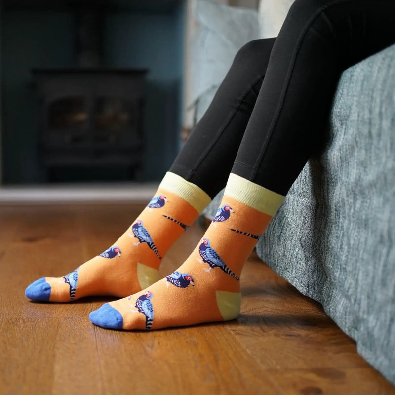 Barekind NZ Socks Save the Pheasant Bamboo Socks Save the Pheasant Bamboo Socks