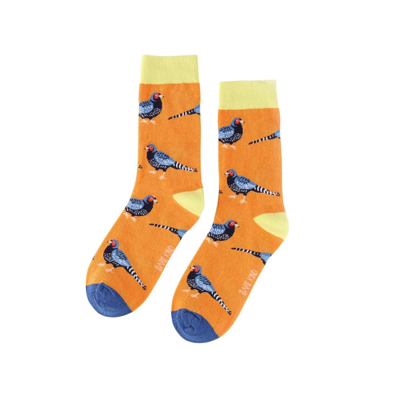 Barekind NZ Socks Save the Pheasant Bamboo Socks Save the Pheasant Bamboo Socks