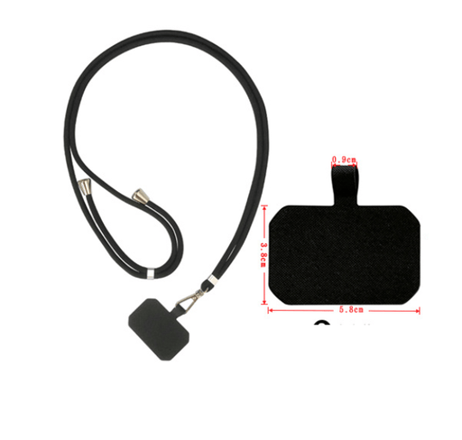 g8buynz g8buynz Phone Lanyard 2 Packs - 2× Adjustable Neck Strap Black Phone Lanyard 2 Packs - 2× Adjustable Neck Strap Black