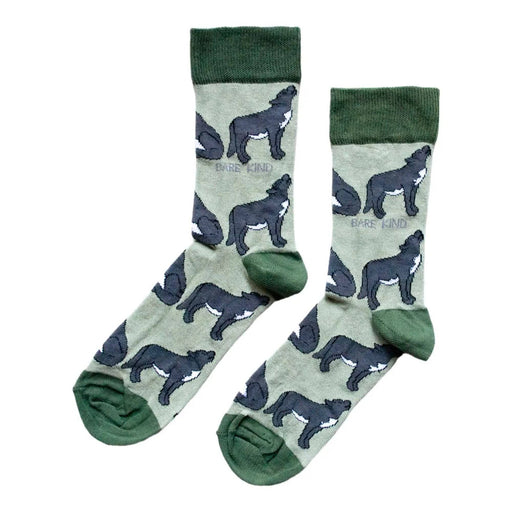 Barekind NZ Socks Save the Wolves Bamboo Socks Save the Wolves Bamboo Socks