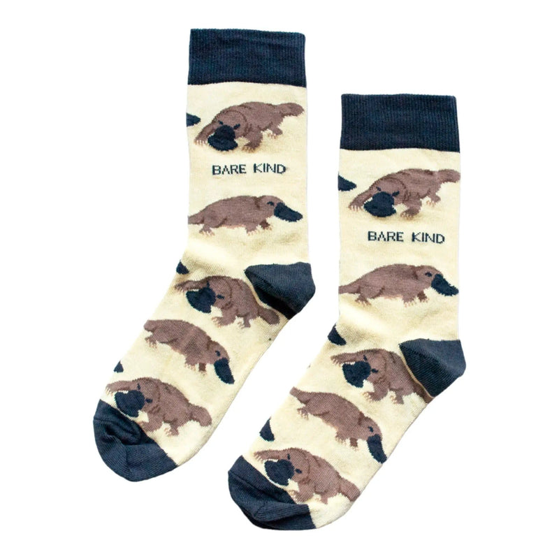Barekind NZ Socks Save the Platypus Bamboo Socks Save the Platypus Bamboo Socks