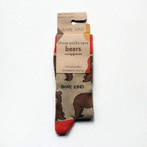 Save the Bears Bamboo Socks by Barekind NZ