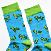 Save the Turtles Bamboo Socks by Barekind NZ