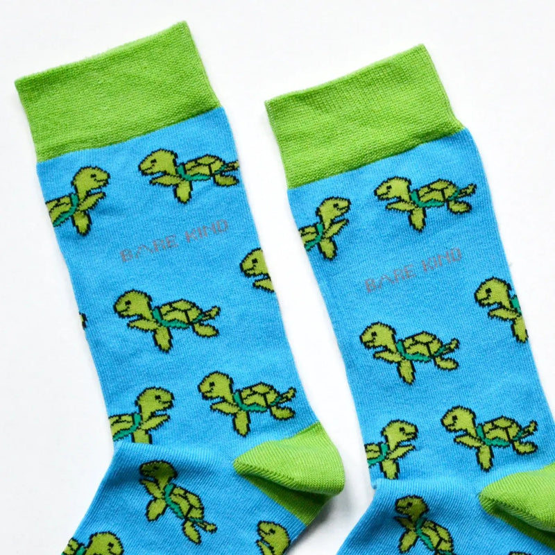 Save the Turtles Bamboo Socks by Barekind NZ