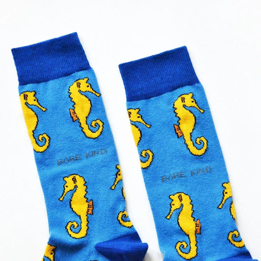 Barekind NZ Socks Save the Seahorses Bamboo Socks Save the Seahorses Bamboo Socks