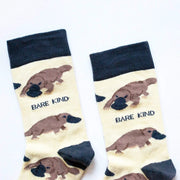Save the Platypus Bamboo Socks by Barekind NZ
