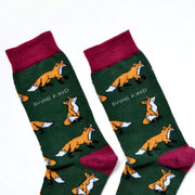 Save the Foxes Bamboo Socks by Barekind NZ