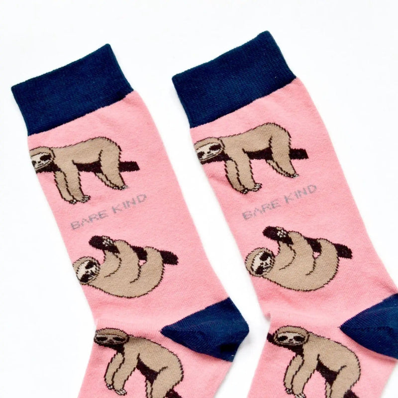 Barekind NZ Socks Save the Sloths Bamboo Socks Save the Sloths Bamboo Socks