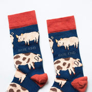 Save the Pigs Bamboo Socks by Barekind NZ