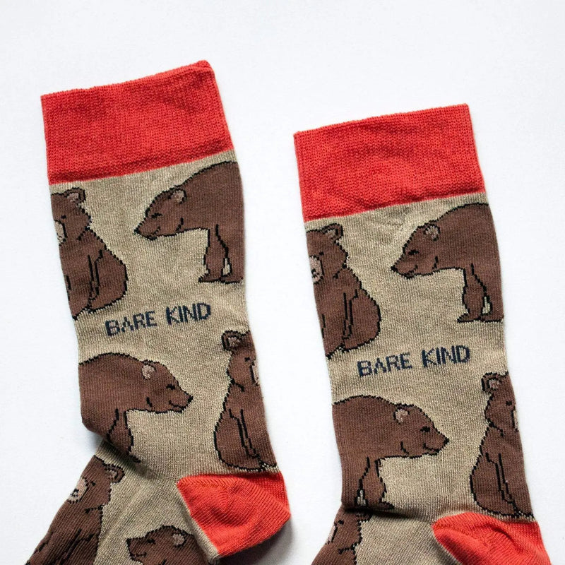 Save the Bears Bamboo Socks by Barekind NZ