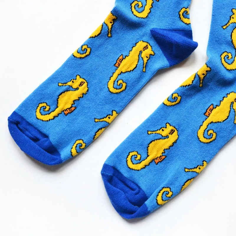 Barekind NZ Socks Save the Seahorses Bamboo Socks Save the Seahorses Bamboo Socks