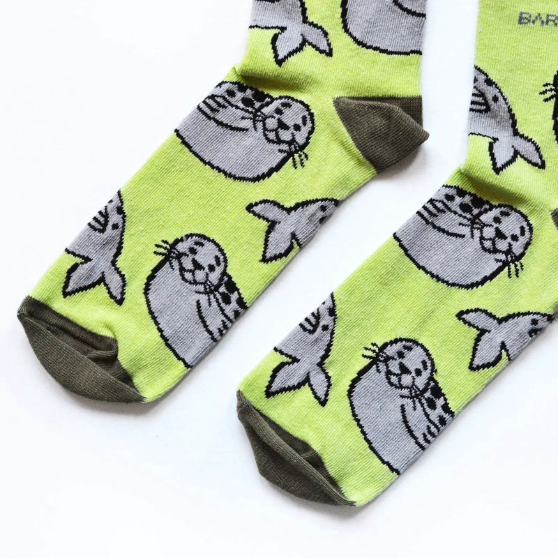 Save the Seals Bamboo Socks by Barekind NZ