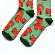 Save the Red Squirrels Bamboo Socks by Barekind NZ