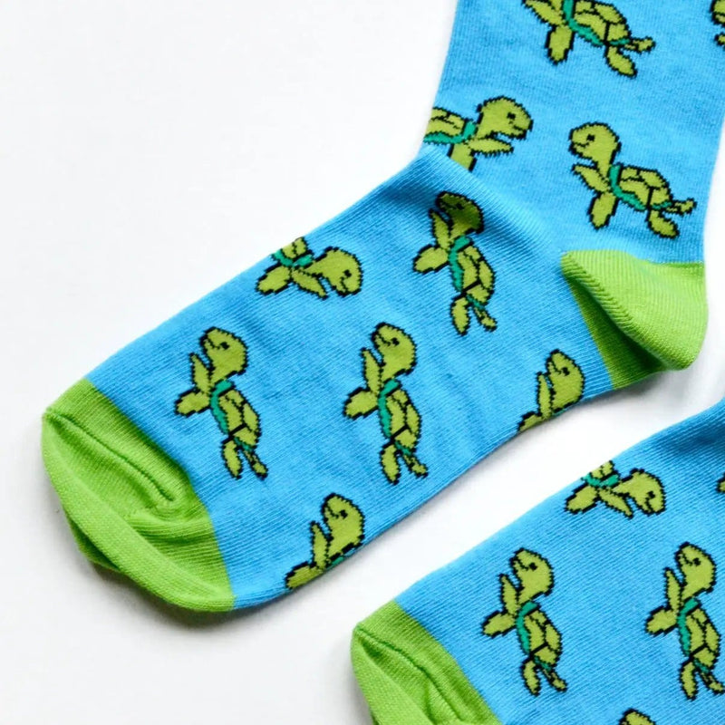 Barekind NZ Socks Save the Turtles Bamboo Socks Save the Turtles Bamboo Socks