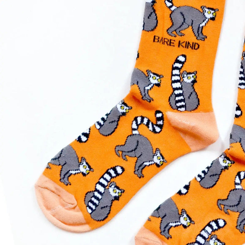 Barekind NZ Socks Save the Lemurs Bamboo Socks Save the Lemurs Bamboo Socks