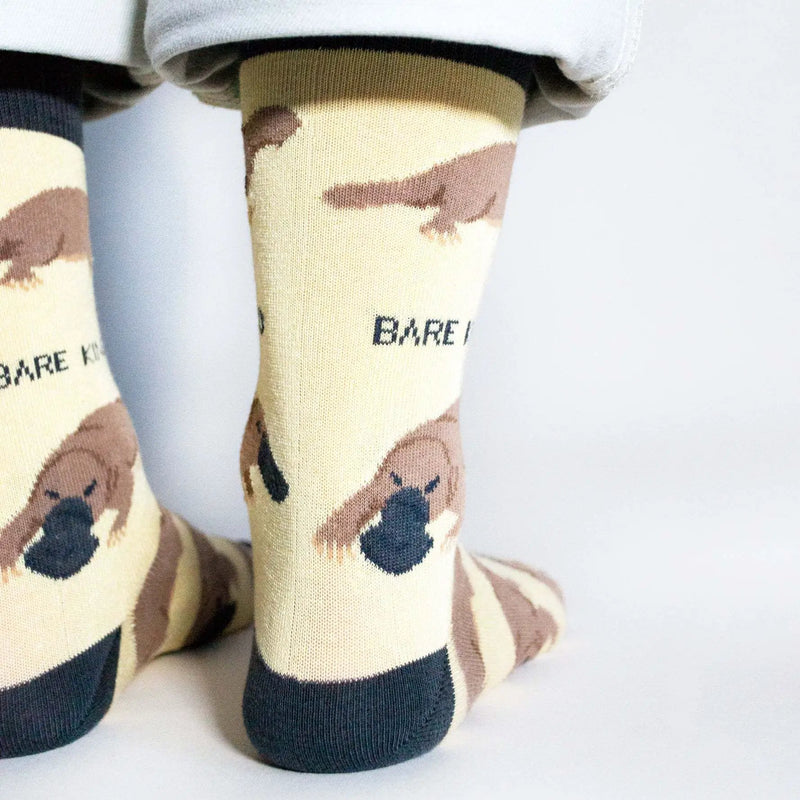 Save the Platypus Bamboo Socks by Barekind NZ