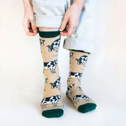 Save the Cows Bamboo Socks by Barekind NZ