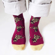 Save the Giraffes Bamboo Socks by Barekind NZ