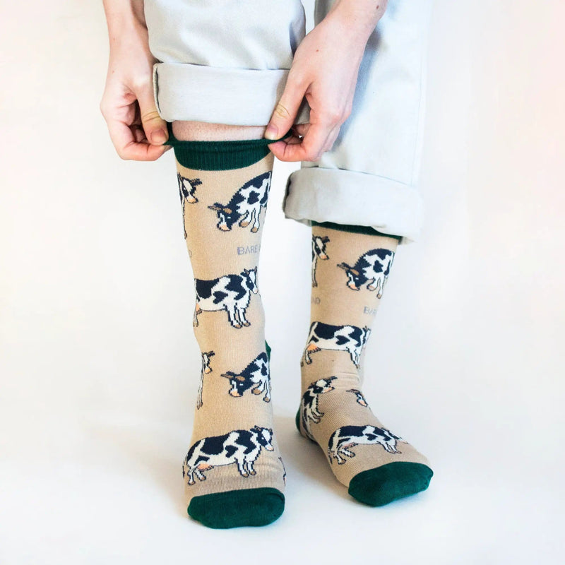 Barekind NZ Socks Save the Cows Bamboo Socks Save the Cows Bamboo Socks