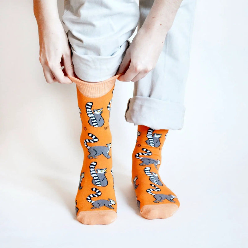 Barekind NZ Socks Save the Lemurs Bamboo Socks Save the Lemurs Bamboo Socks
