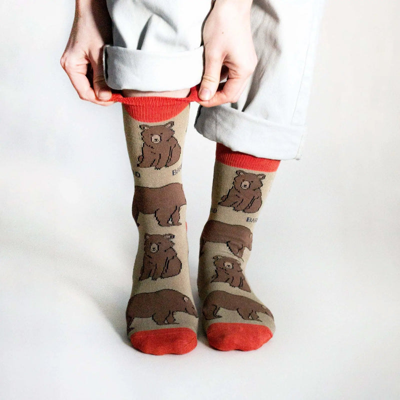 Save the Bears Bamboo Socks by Barekind NZ