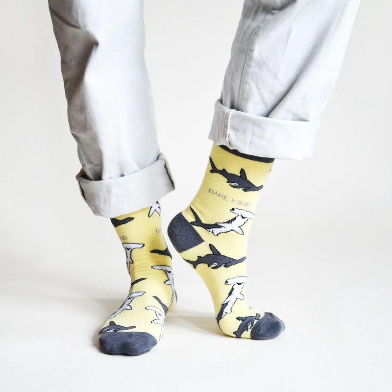Barekind NZ Socks Save the Sharks Bamboo Socks Save the Sharks Bamboo Socks