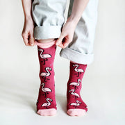 Barekind NZ Socks Save the Flamingos Bamboo Socks Save the Flamingos Bamboo Socks