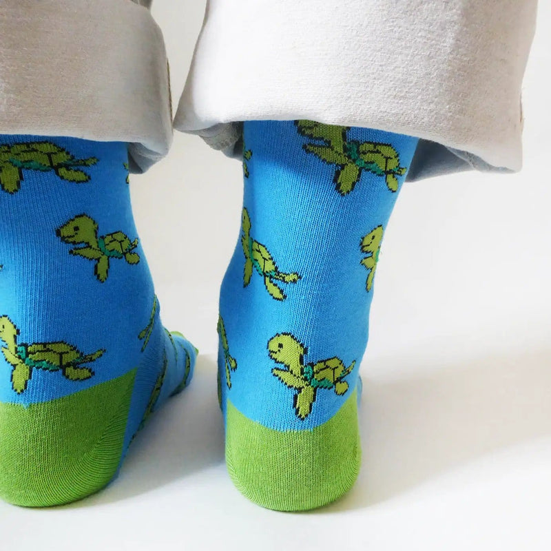 Barekind NZ Socks Save the Turtles Bamboo Socks Save the Turtles Bamboo Socks