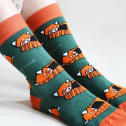 Save the Red Pandas Bamboo Socks by Barekind NZ