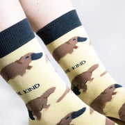 Save the Platypus Bamboo Socks by Barekind NZ