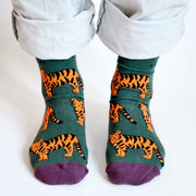 Save the Tigers Bamboo Socks by Barekind NZ