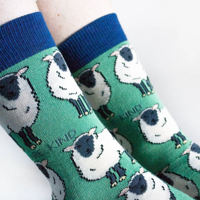 Save the Sheep Bamboo Socks by Barekind NZ
