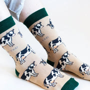 Save the Cows Bamboo Socks by Barekind NZ