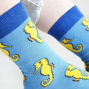 Save the Seahorses Bamboo Socks by Barekind NZ