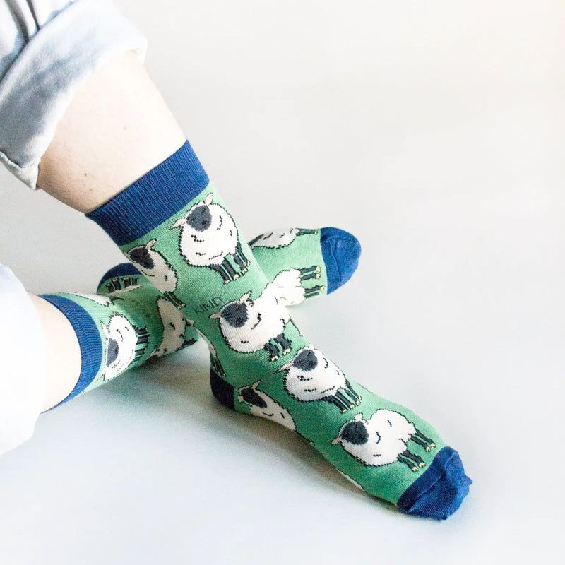 Save the Sheep Bamboo Socks by Barekind NZ