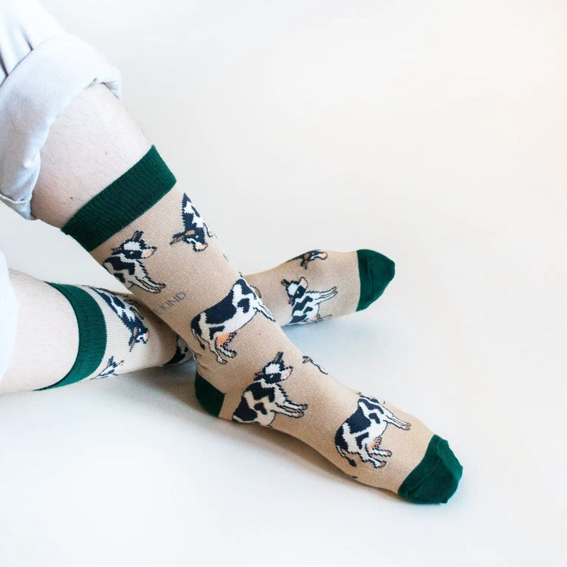 Barekind NZ Socks Save the Cows Bamboo Socks Save the Cows Bamboo Socks