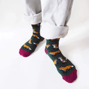 Save the Foxes Bamboo Socks by Barekind NZ