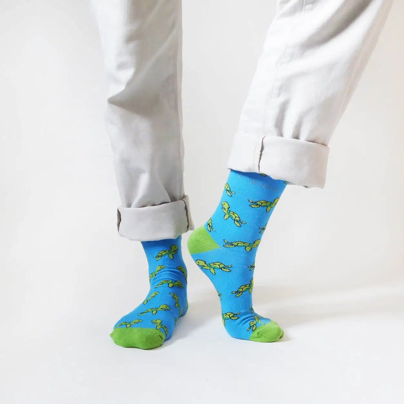 Barekind NZ Socks Save the Turtles Bamboo Socks Save the Turtles Bamboo Socks