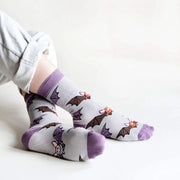 Save the Bats Bamboo Socks by Barekind NZ
