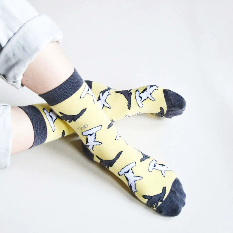 Save the Sharks Bamboo Socks by Barekind NZ