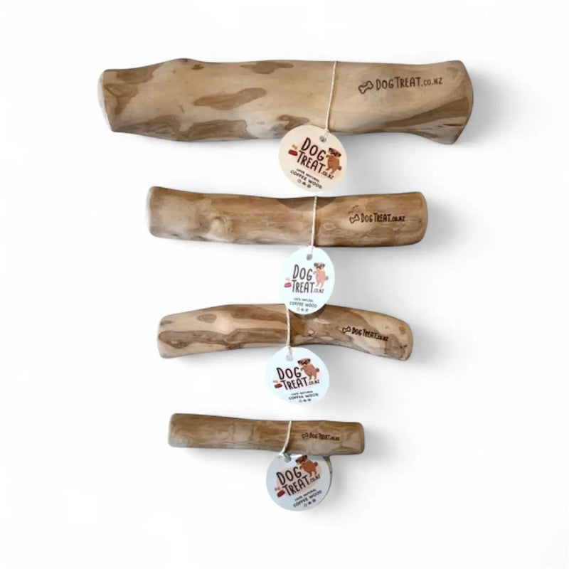 Coffee Wood Chews by DogTreatNZ