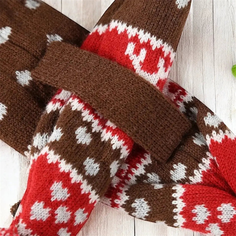 Knitted Dog Scarves by DogTreatNZ