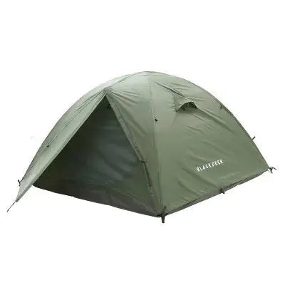 BlackDeer Double Layer Camping Tent - 2-3 Person Waterproof 3/4 Season Shelter with Aluminum Poles by Mead's Supply & Equipment Outfitters limited