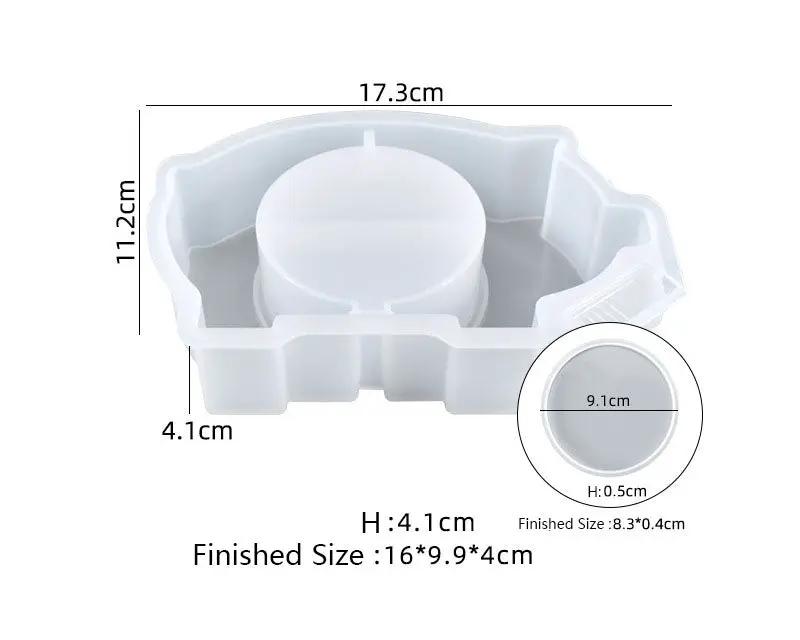 Money Box Money Bank Epoxy Silicone Casting Moulds for Money Storage with Lids by Resin Art NZ