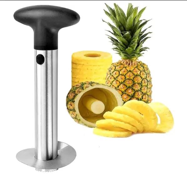 g8buynz Pineapple Corer and Slicer Tool, Stainless Steel Pineapple Cutter Pineapple Corer and Slicer Tool, Stainless Steel Pineapple Cutter
