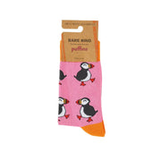 Barekind NZ Socks Save the Pink Puffin Bamboo Socks Save the Pink Puffin Bamboo Socks