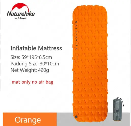 Outdoor Inflatable Mattress - Moisture-Proof Camping Tent Sleep Pad with Pillow Options | 1P & 2P by Mead's Supply & Equipment Outfitters limited