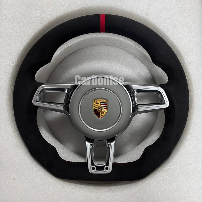 Porsche Steering Wheel (Alcantara)@6 by CARBONISE